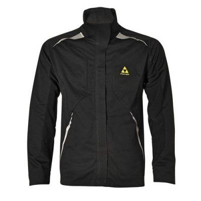 Fischer Åsarna Softshell Jacka Men Black/Yellow
