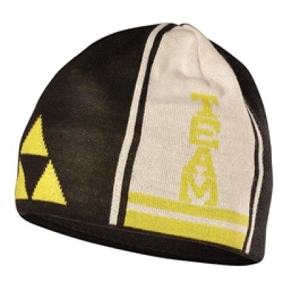 Fischer Beanie Team Black / Yellow