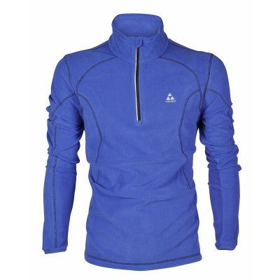 Fischer Bruks Micro Fleece Herr Cr Blue/Black - Utförsäljning