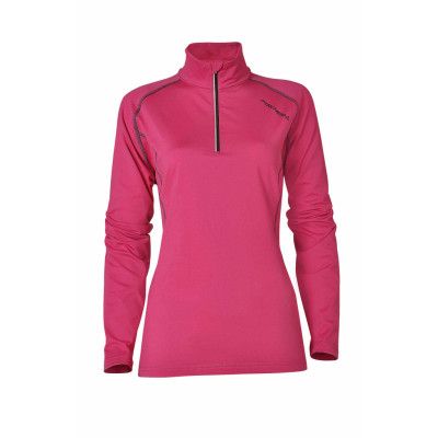 Fischer Bruksvallarna Hzip W Cerise/Black Tröja Dam - Utförsäljning