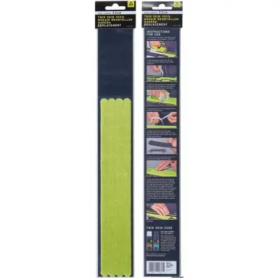 Fischer Twin Skin Mohair Narrow Neon Yellow Reservdelar, 45 CM