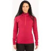 Fischer Vemdalen Baselayer LS W Mellanlager Tröja Pink Orchid, S