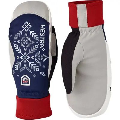 Hestra XC Primaloft Mitt W Tumvantar Dark Navy Print, 8