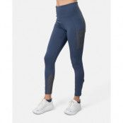 Kari Traa Ane High Waist Tights Dusty Midtone Blue