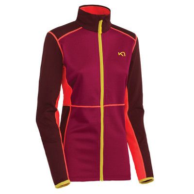 Kari Traa Hege F/Z Fleece Ruby