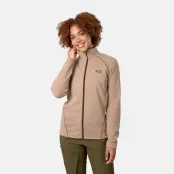 Kari Traa Kari F/Z Fleece Midtone Sand Grey