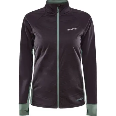 Craft ADV Charge Warm Jacket W Löparjacka Thyme/Slate, XS