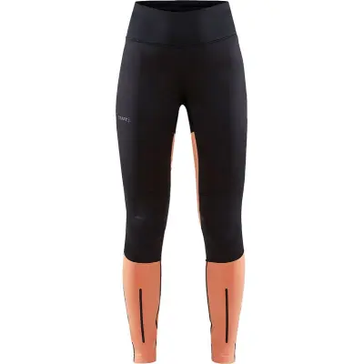 Craft ADV Essence Wind Tights W Längdskidbyxor Black/Glow, S