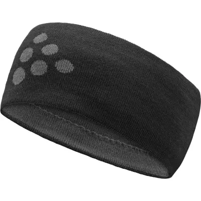 Craft ADV Nordic Training Merino Headband U Pannband Black, S/M