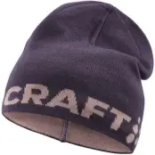 Craft ADV NORDIC TRAININGMERINO LOGO HAT Dk Plum