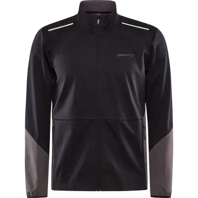 Craft CORE Nordic Training Jacket M Längdskidjacka Black/Granite, M