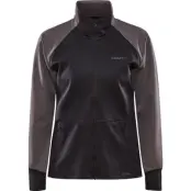 Craft CORE Nordic Training Jacket W Längdskidjacka Black/Granite, XS