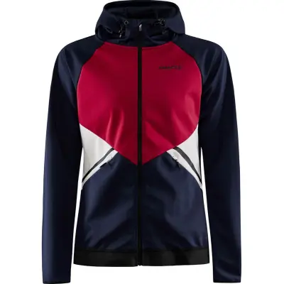 Craft Glide Hood Jacket W Längdskidjacka Blaze/Machine, XS