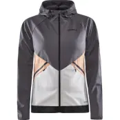 Craft Glide Hood Jacket W Längdskidjacka Granite/Ash, XS