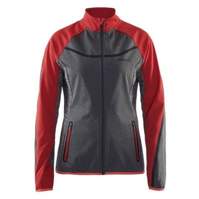 Craft Intensity Softshell Jacket Woman Dark Grey Melange