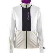 Craft PRO Nordic Race Jacket W Längdskidjacka Ecru/Black, XS