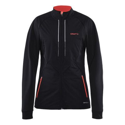 Craft Storm Jkt 2.0 W Black/Panic - Utförsäljning