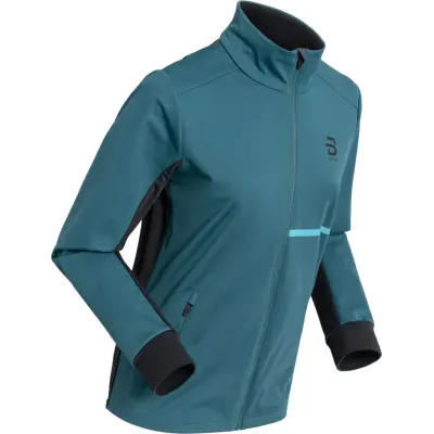Dahlie Jacket Mobility W Dam Turkos M | Längdskidjacka