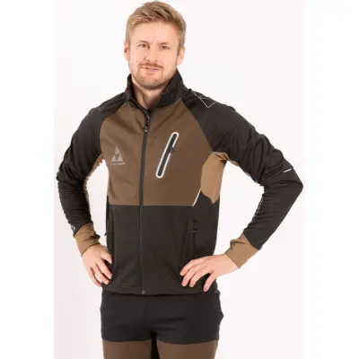 Fischer Åsarna 2 Softshell Jacket M Längdskidjacka Oak Brown, S