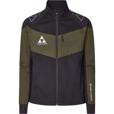 Fischer Åsarna 3 Jacket M Längdskidjacka Olive, XL