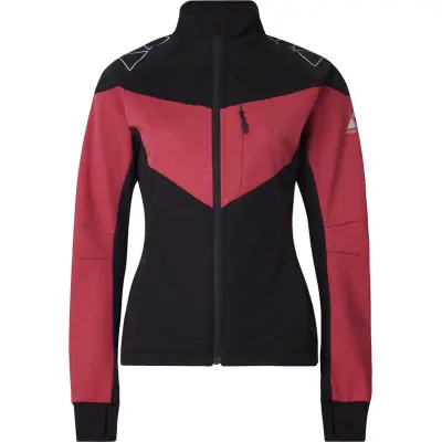 Fischer Åsarna 3 Jacket W Längdskidjacka Pink Mullberry, XS