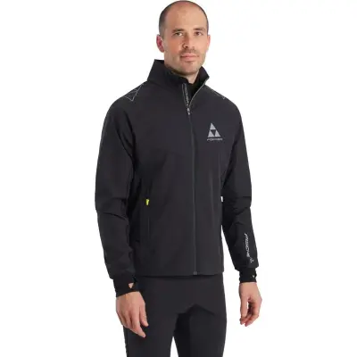 Fischer Mora Speed Jacket M Längdskidjacka Black, XXL
