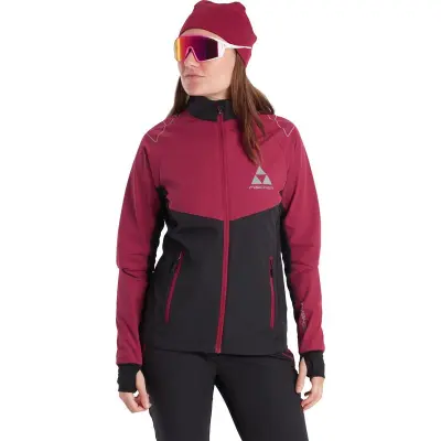 Fischer Mora Speed Jacket W LängdskidjackaPink Mulberry, XS