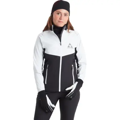 Fischer Mora Speed Jacket W Längdskidjacka White, XL