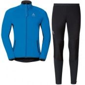 Set STRYN Men's XXL, Directoire Blue/Odlo Graphite