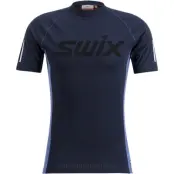 Swix V Roadline Racex Short Sleeve M Dark Navy/Lake Blue