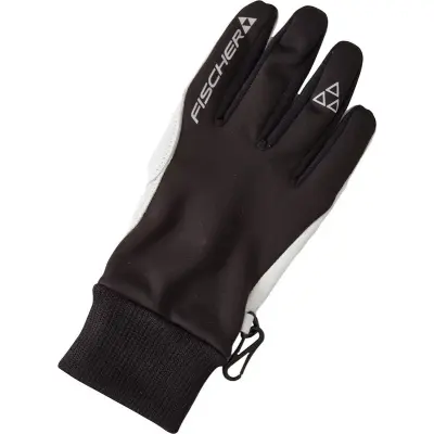 Fischer Racing Glove Thermo Längdskidhandskar Black/White, 8