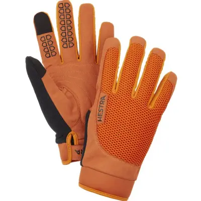 Hestra Bike Long Sr - 5 Finger Orange