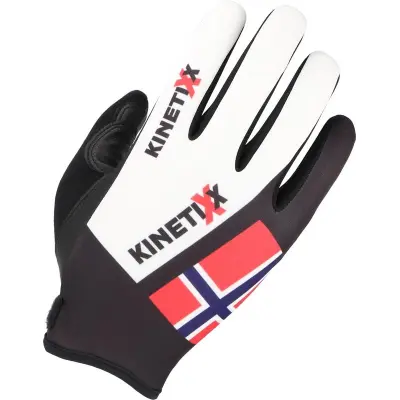 Kinetixx Eike Country Flag Längdskidhandskar Norwegian Flag, 10