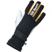 Lillsport Coach Längdskidhandskar Black/Yellow, 11