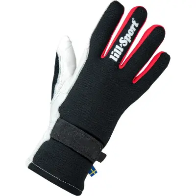 Lillsport Coach Slim Längdskidhandskar Black/Red, 6