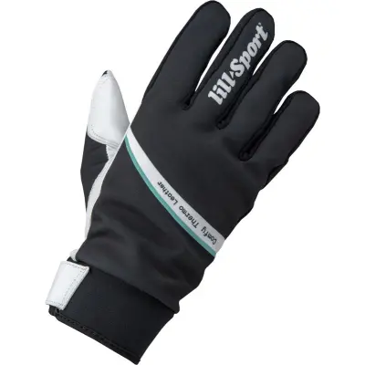 Lillsport Comfy Thermo Leather Längdskidhandskar Black, 8