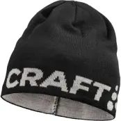 Craft ADV Nordic Training Merino Logo Hat U Mössa Black/Ghost, L/XL