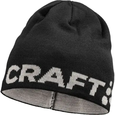 Craft ADV Nordic Training Merino Logo Hat U Mössa Black/Ghost, S/M