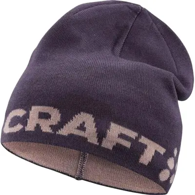 Craft ADV Nordic Training Merino Logo Hat U Mössa Dark Plum, S/M