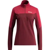 Swix Infinity Light Half Zip W Dam FIREBRICK XS | Mellanlager Tröja