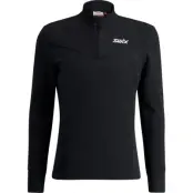Swix Nordic Midlayer M Herr Svart S | Mellanlager Tröja