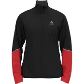 Odlo Jacket Engvik W Längdskidjacka Black/Poppy Red, M