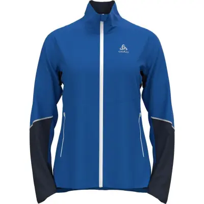 Odlo Jacket Langnes W Längdskidjacka Nautical Blue/Dark Sapphire, L