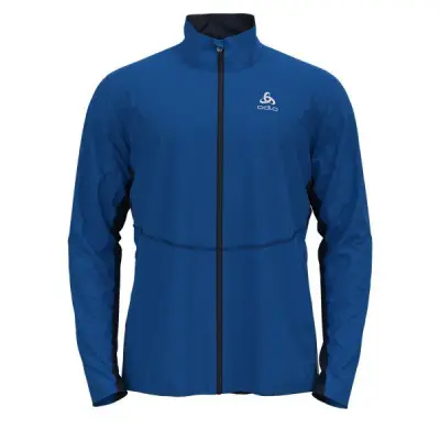 Odlo Jacket Markenes M Längdskidjacka Nautical Blue/Dark Sapphire, S
