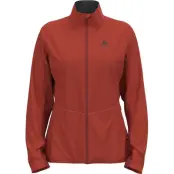 Odlo Jacket Markenes W Längdskidjacka Cinnabar/Spiced Apple, XS