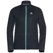 Odlo Jacket Markenes W Längdskidjacka Dark Sapphire/Reef Waters, XS