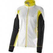 S-Lab Motion Fit WS Jacket W M, White/Black/Corona Yellow