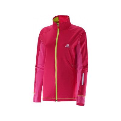Salomon Equipe Softshell W Jacka Lotus Pink - Utgående Färg
