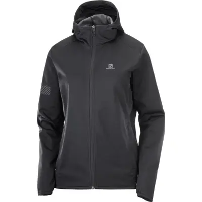 Salomon GTX WS Softshell Jacket W Längdskidjacka Black, XS