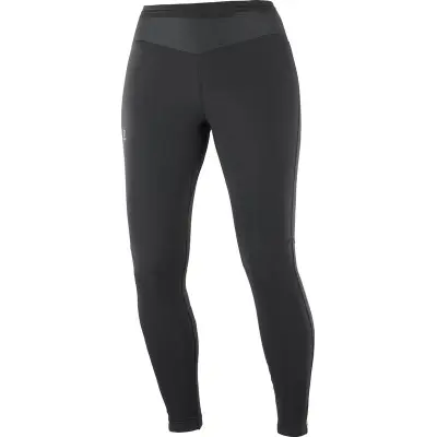 Salomon XA Warm Tight W Längdskidbyxor Black/Nocturne, XS